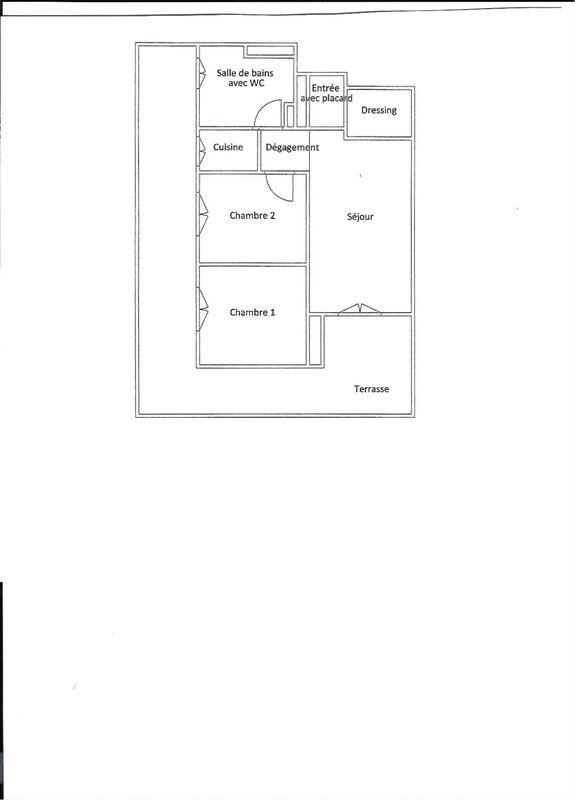 Appartement - 51 m² - 3 pièces