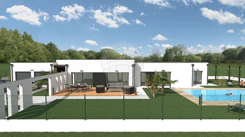 Terrain constructible - 1 206 m²