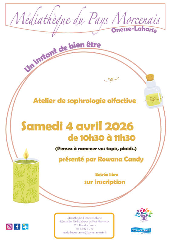 Un instant de bien être - Atelier de sophrologie olfactive