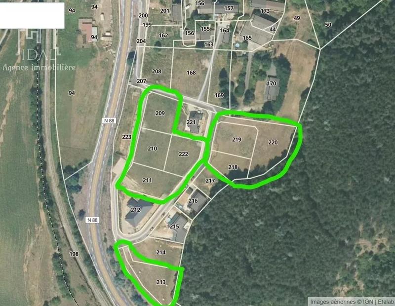 Terrain constructible - 904 m²