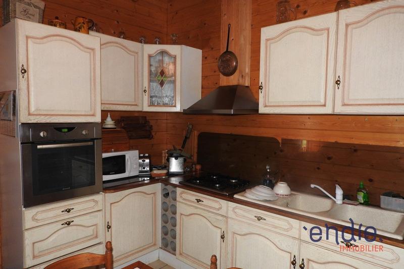 Maison de bois - 100 m² - 4 pièces