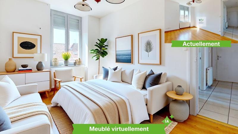 Appartement - 53 m² - 3 pièces