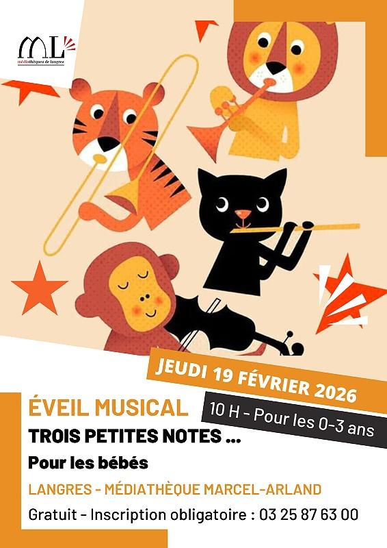 Éveil musical - Trois petites notes pour les Bb