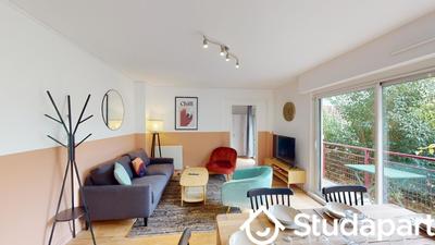 Chambre - 9 m² - 1 pièce