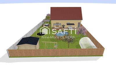 Maison - 90 m² - 6 pièces