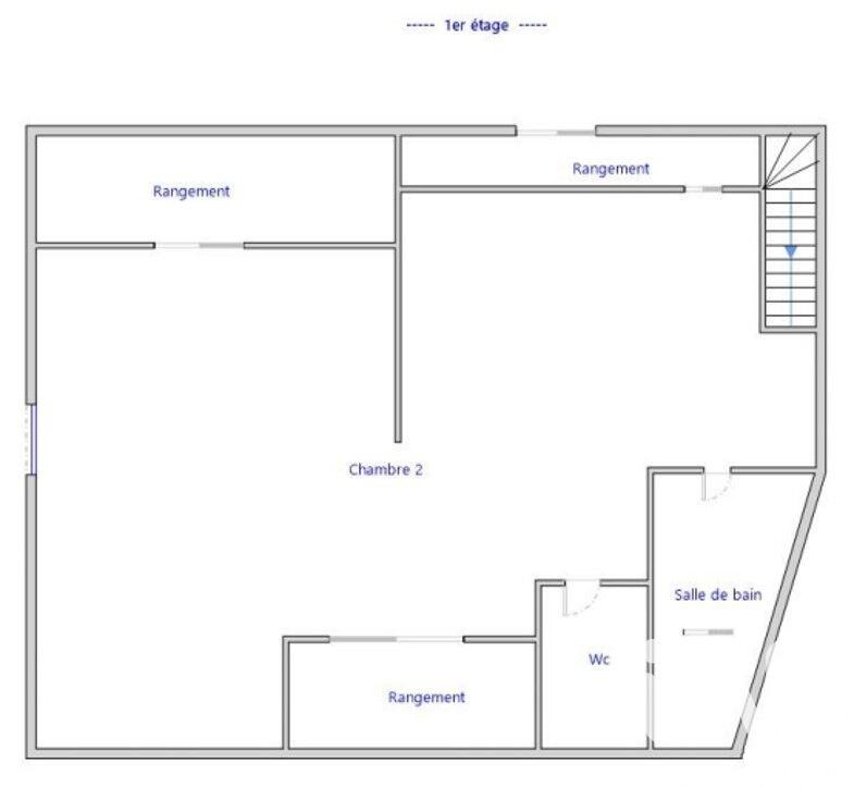 Maison - 90 m² - 6 pièces