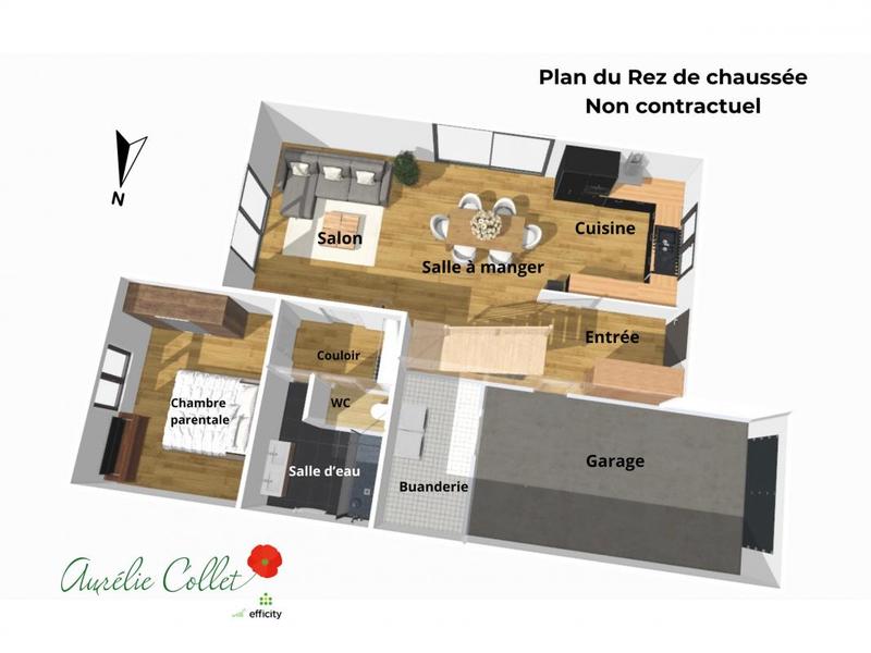 Maison - 105 m² - 5 pièces