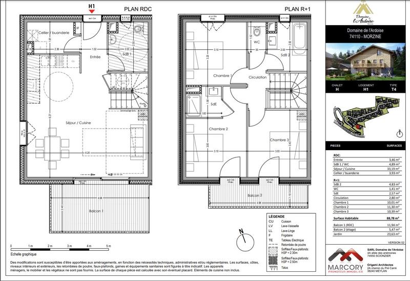 Maison - 89 m² - 4 pièces