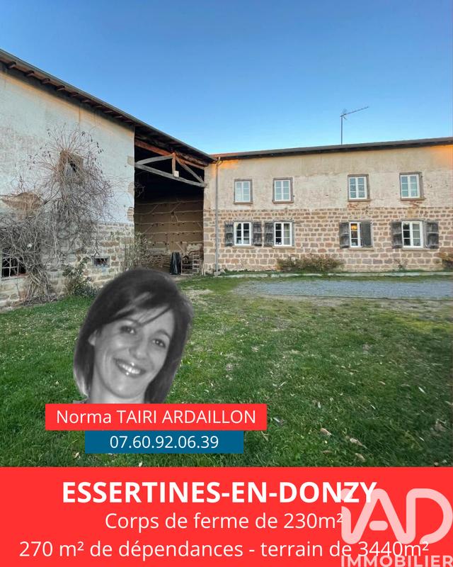 Maison de campagne - 230 m² - 7 pièces