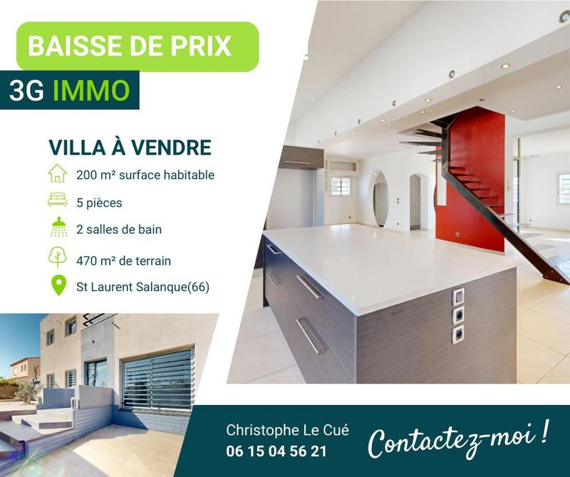 Villa - 205 m² - 5 pièces