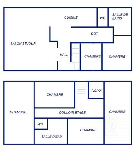 Maison traditionnelle - 193 m² - 9 pièces