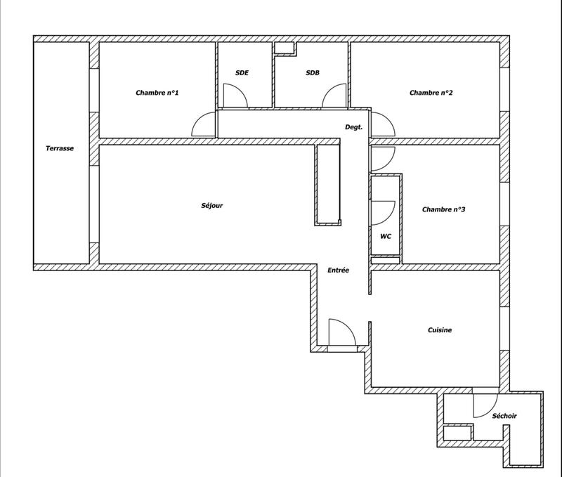 Appartement - 97 m² - 4 pièces
