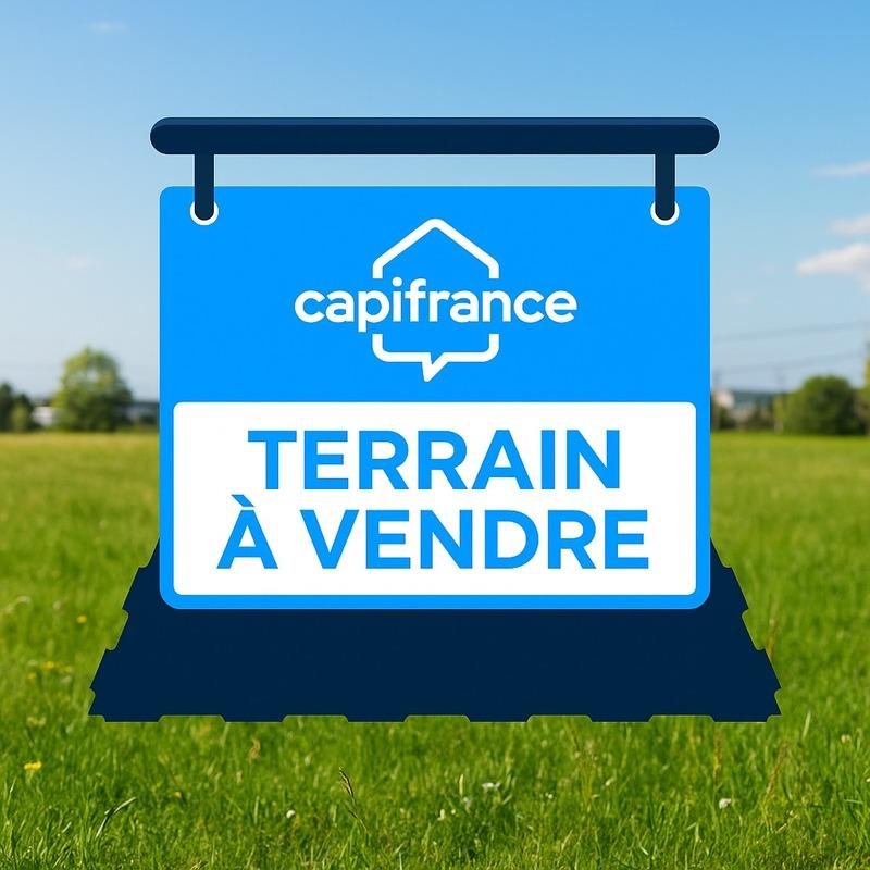 Terrain constructible - 850 m²