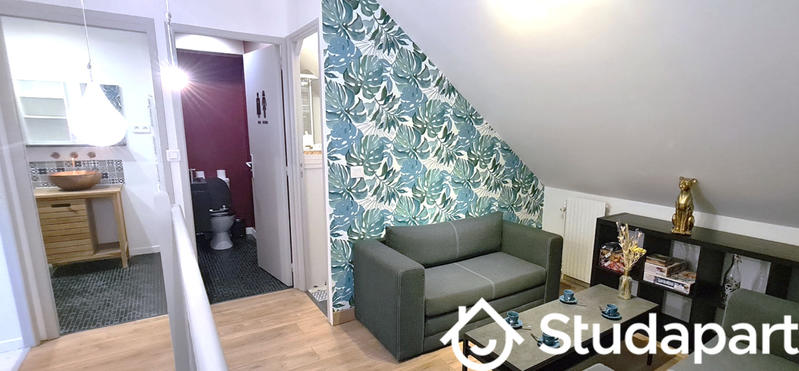 Chambre - 19 m² - 1 pièce