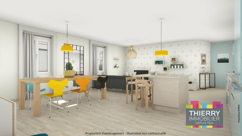 Appartement - 123 m² - 4 pièces