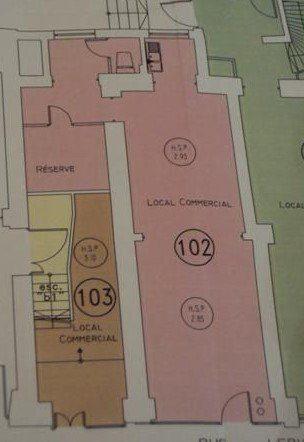 Fonds de commerce - 44 m²