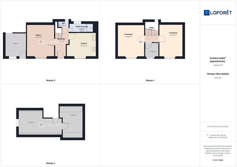 Maison - 90 m² - 5 pièces