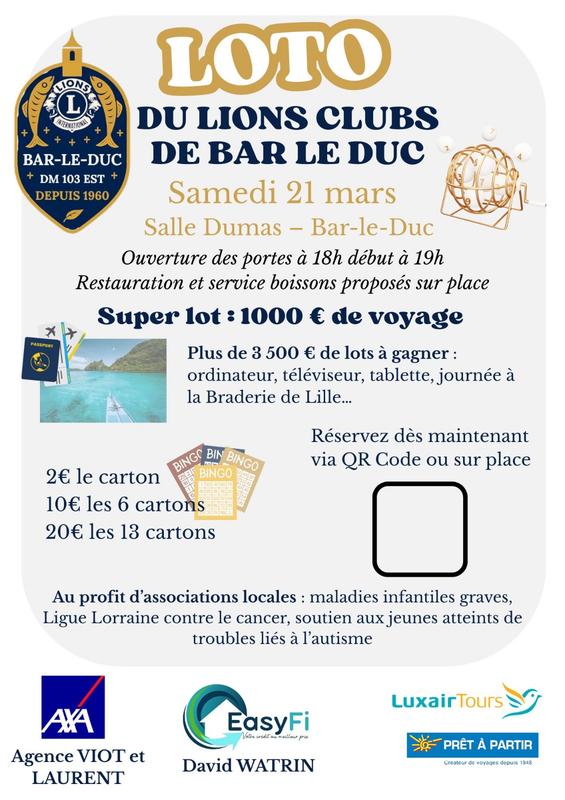 Loto du Lions Club