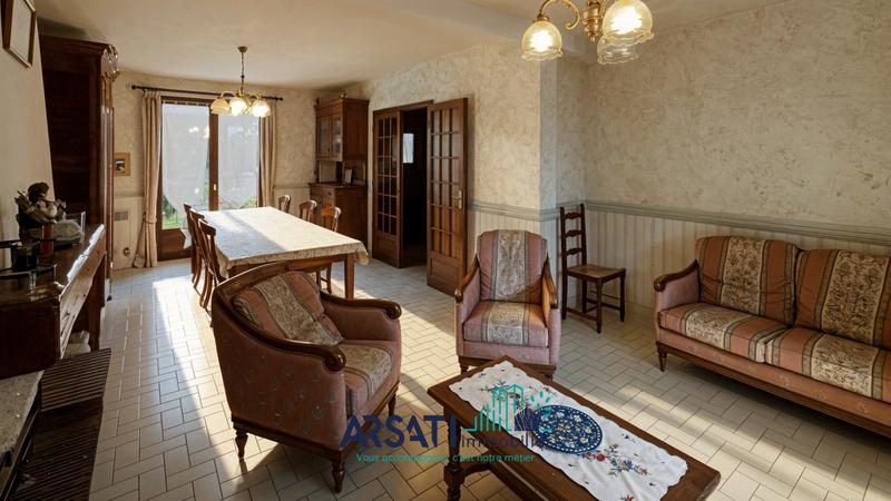 Maison traditionnelle - 90 m² - 5 pièces