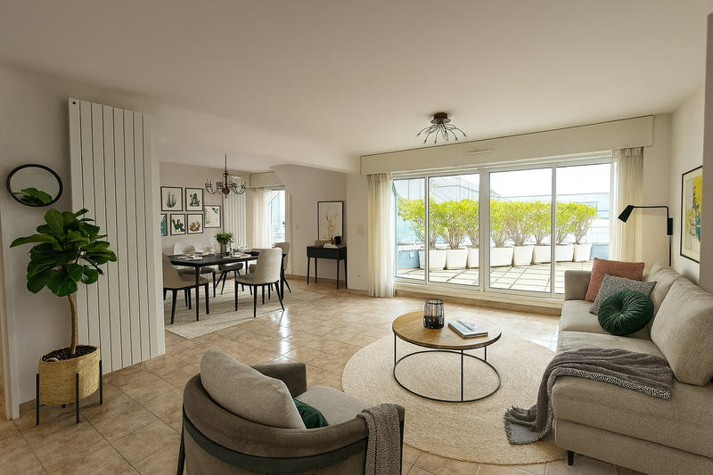 Appartement - 123 m² - 5 pièces