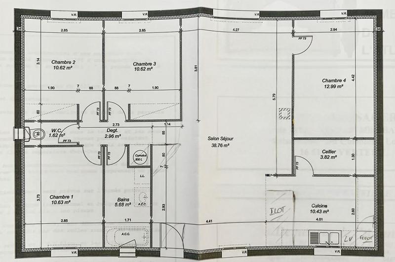 Maison - 108 m² - 5 pièces