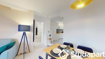 Chambre - 13 m² - 1 pièce