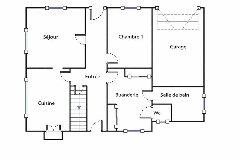 Maison - 140 m² - 6 pièces