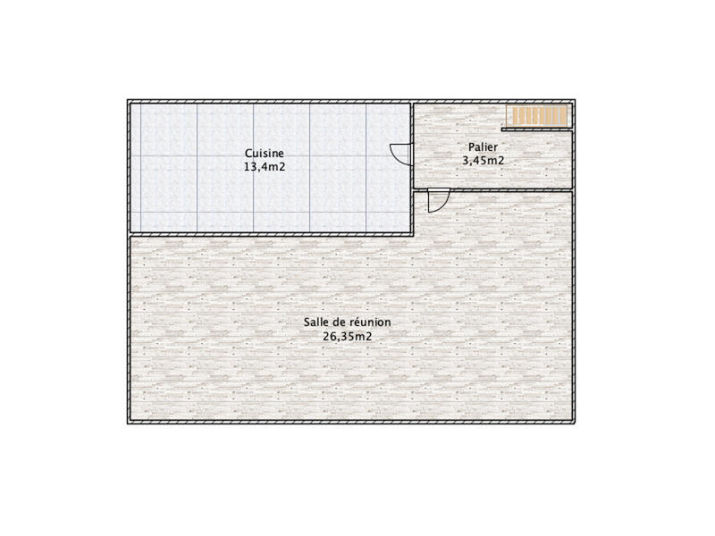 Bureau - 158 m² - 7 pièces