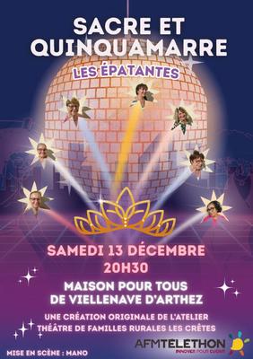 Téléthon - Théâtre : Sacre et Quinquamarre