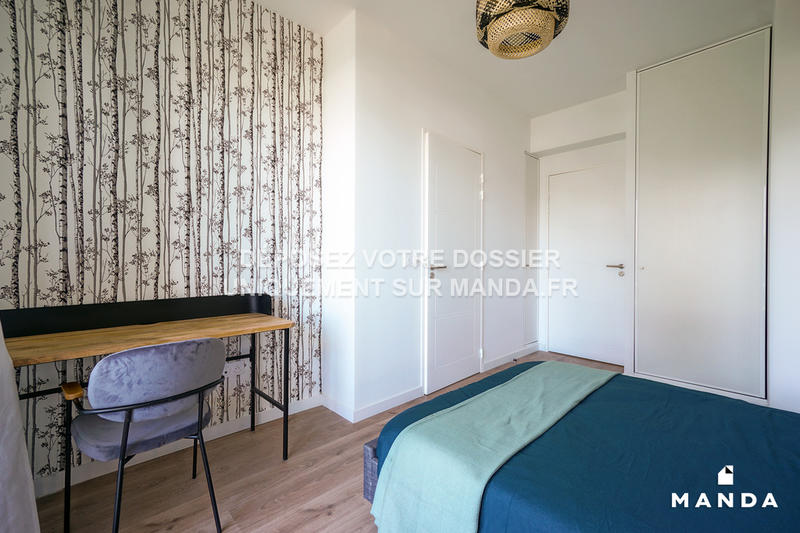 Chambre - 15 m² - 5 pièces