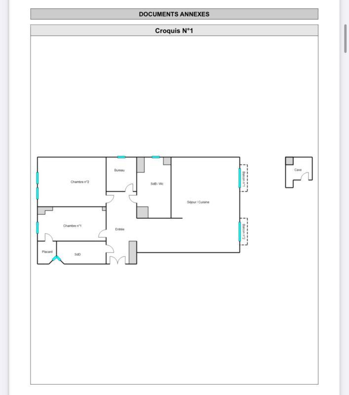 Appartement - 87 m² - 3 pièces