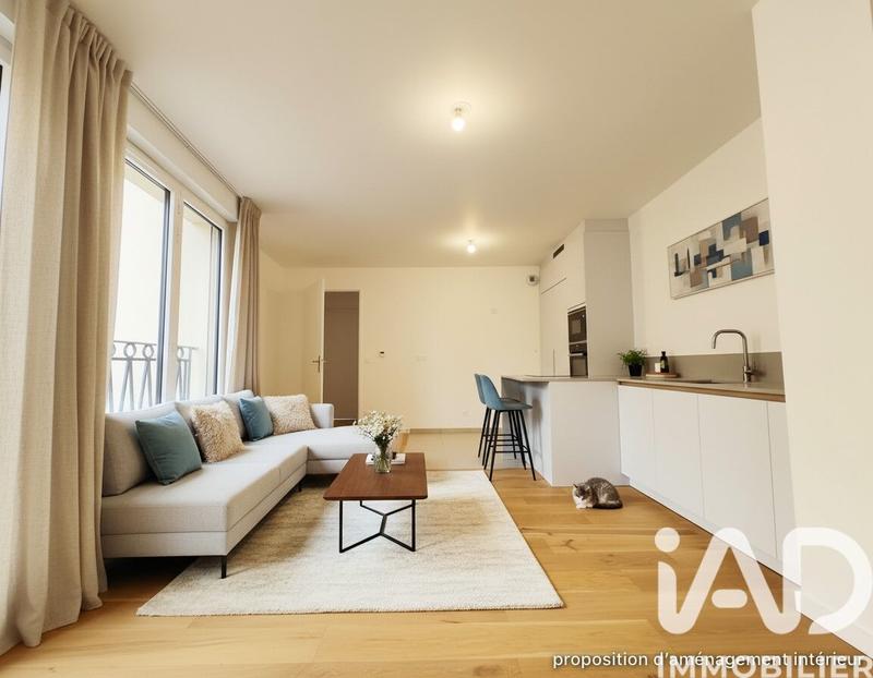 Appartement - 59 m² - 3 pièces