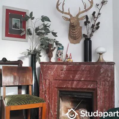 Chambre - 9 m² - 1 pièce