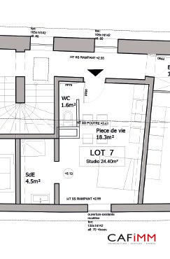 Appartement - 69 m² - 3 pièces