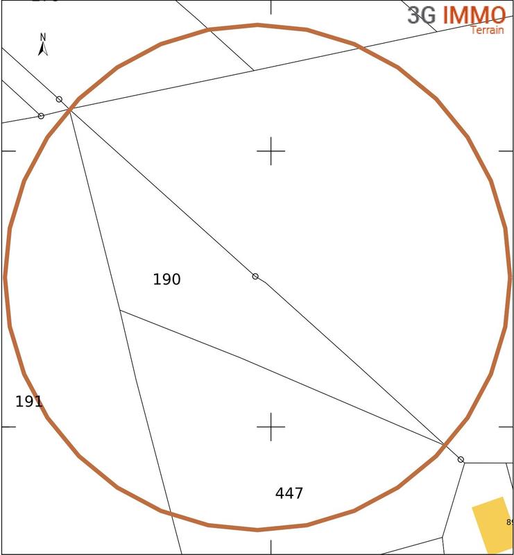 Terrain agricole - 1 017 m²