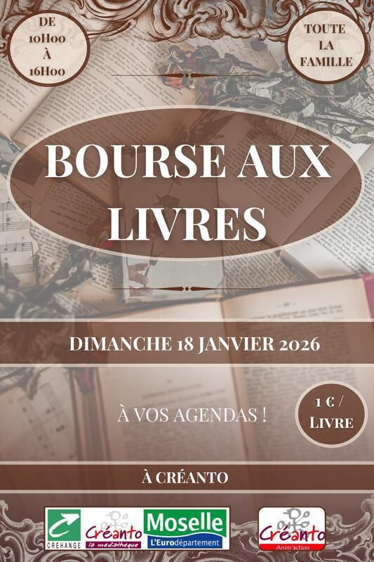 Bourse aux livres de la médiathèque