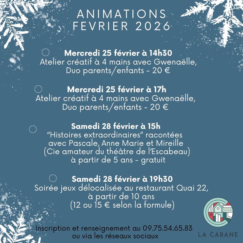 La Cabane : "Histoires extraordinaires"