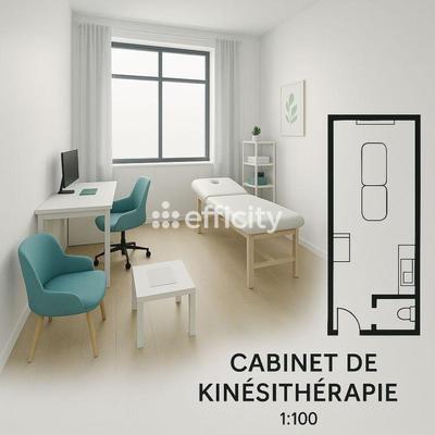 Bureau - 86 m² - 4 pièces