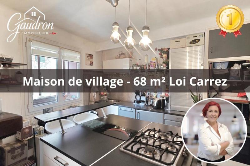 Maison - 68 m² - 3 pièces