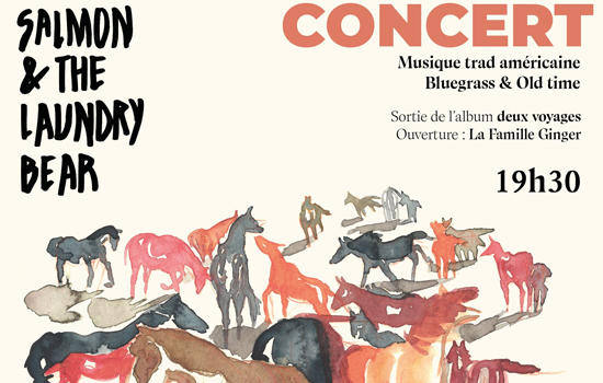 Concert : Salmon and the Laundry Bear