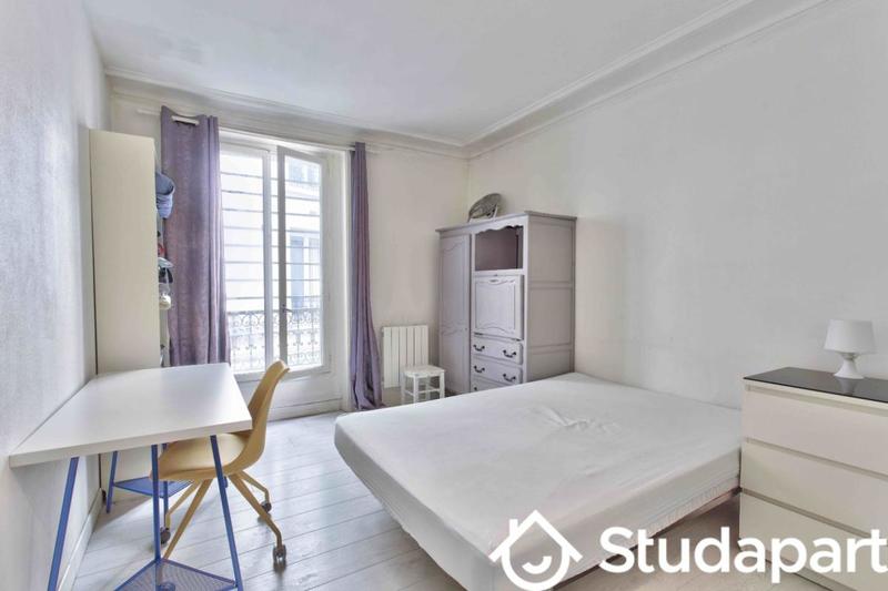 Chambre - 12 m² - 1 pièce