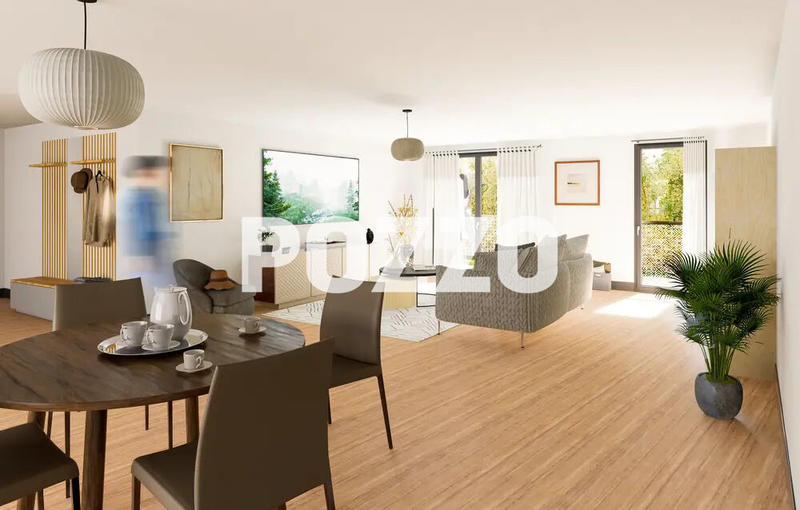 Appartement - 66 m² - 3 pièces