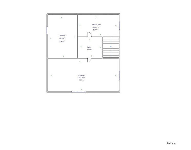 Maison - 74 m² - 4 pièces