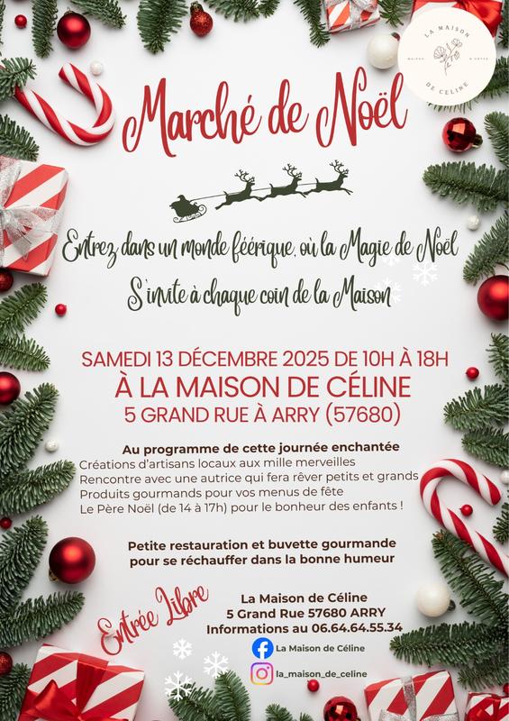 Marché de Noël à la Maison de Céline