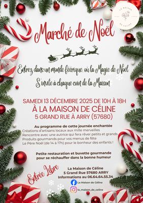 Marché de Noël à la Maison de Céline