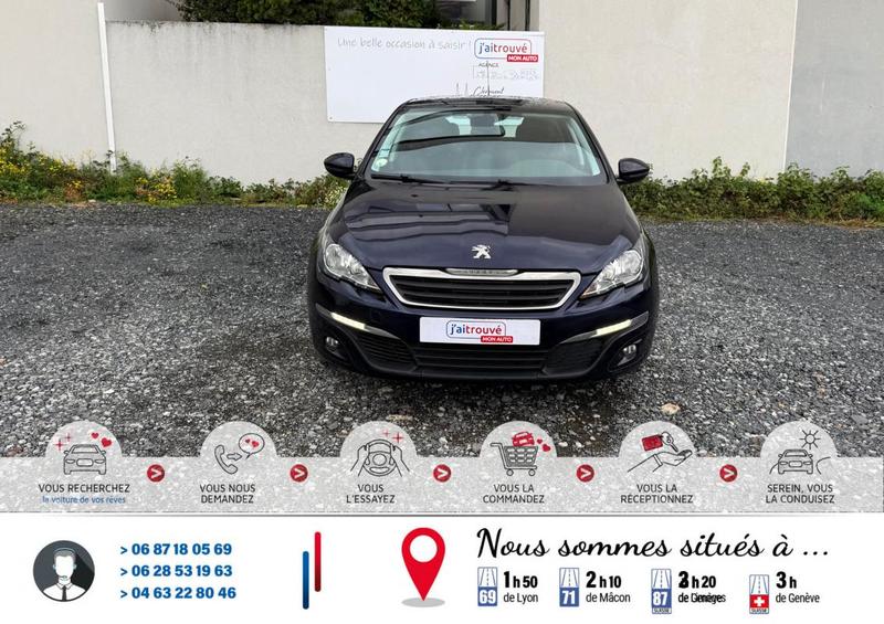 Peugeot 308 Sw II 1.6 e-Hdi 115Cv Active Bv6 *Véhicule Sous Garantie* Ct Révision Kit Distribution Ok * 100 Points de Contrôles* CarteGrise Moitié prix (Véhicule plus 10 ans)* Autoradio (+Commande aux volant) Bluetooth Media player / JukeBox Prise aux/Usb
