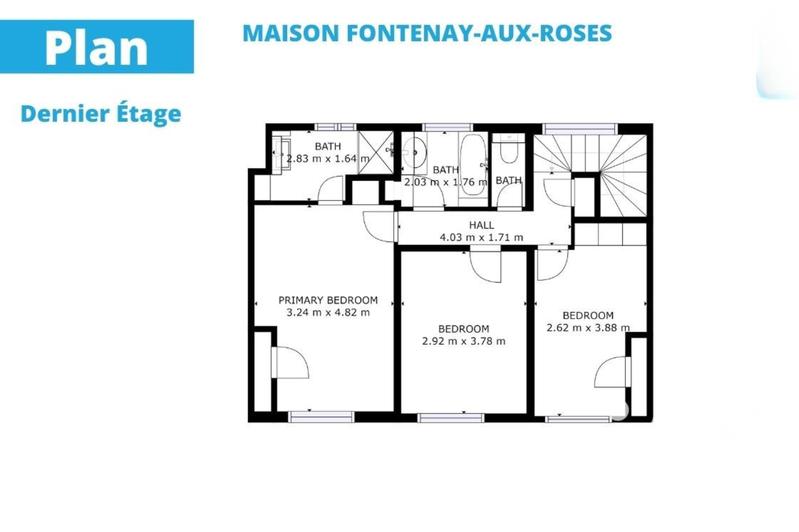 Maison - 170 m² - 9 pièces