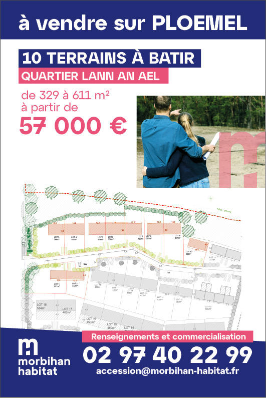 Terrain constructible - 612 m²