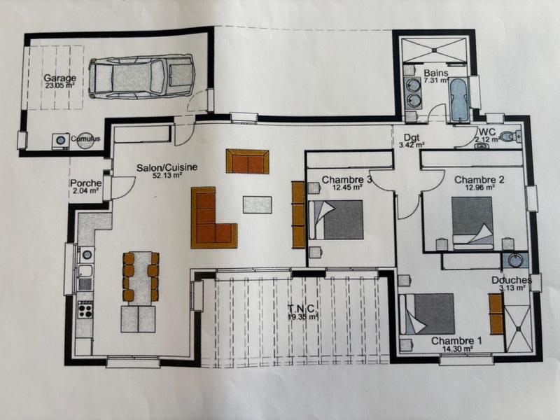 Terrain constructible - 818 m²
