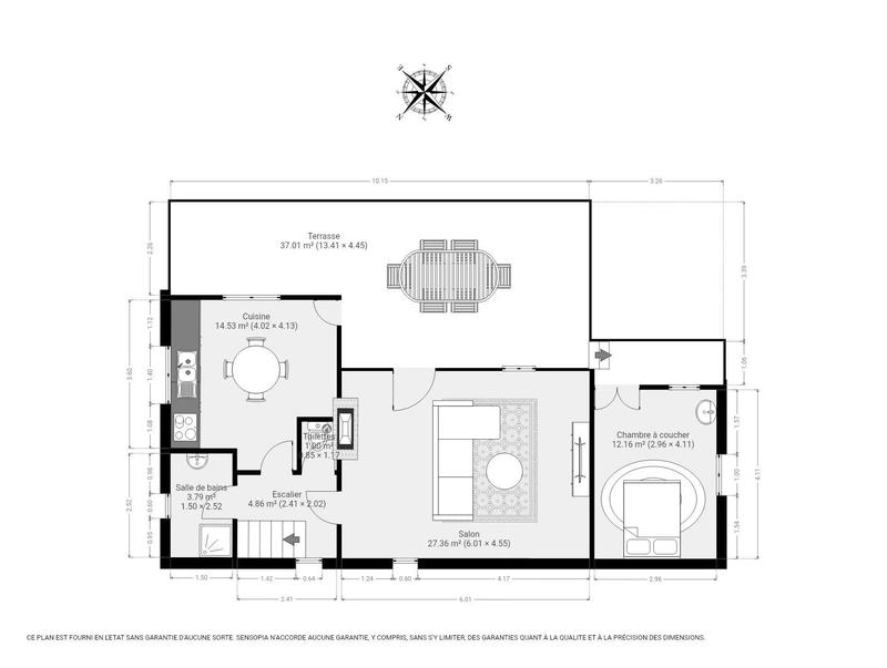 Maison - 96 m² - 5 pièces